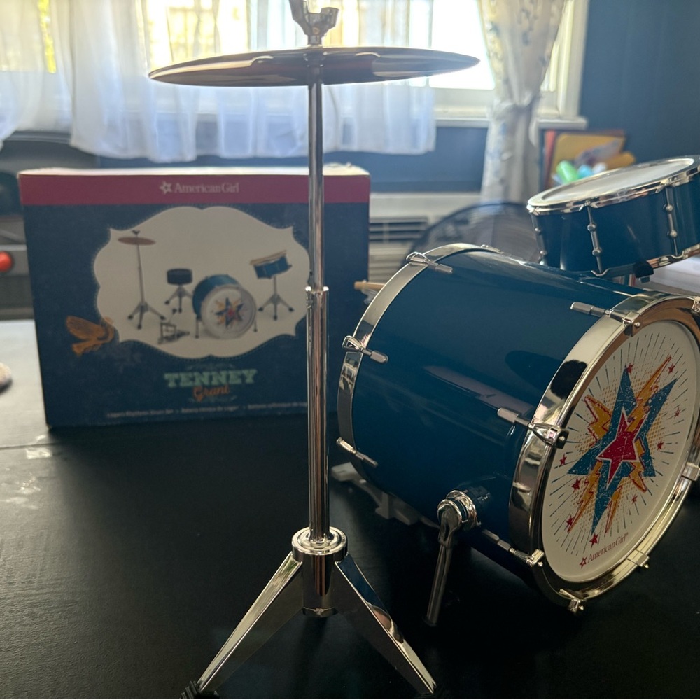 American Girl Doll Drum Set - Picture 2 of 5